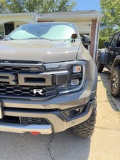 Ford Ranger Raptor R Grille Badge Emblem White Petg 3d Printed Ford Ranger Raptor R Grille Badge Emblem White Petg 3d Printed