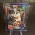 2025 Bowman Chrome University Football Purple Shimmer Refractor Steve Angeli #193