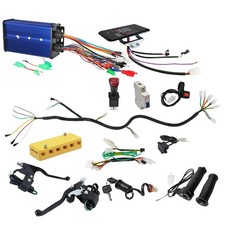 36V 48V 72V 3000W 60A E Bike Brushless Motor Controller Kit for ATV Bicycle Quad