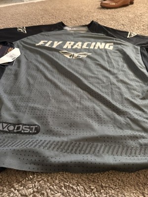 Fly Racing Men's EVO-DST Adult Motocross & Mountain Bike Race Jersey XL Stretch