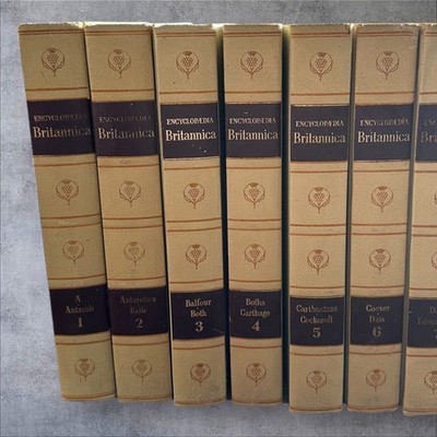 Encyclopaedia Britannica 全23巻+ index Vintage* 1965 Encyclopaedia Britannica Complete 23 Volume Set W