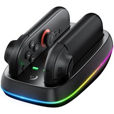Charging Dock for Nintendo Switch 2 with RGB Lights Fast Charging