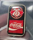 1977 Houston 75th Coca-Cola - 1 Oz .999 Fine Silver ENAMELED Art Bar #000777