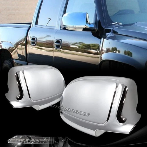 Chrome ABS Side Mirror Cover For 2002-2006 Chevy Avalanche/Cadillac Escalade EXT