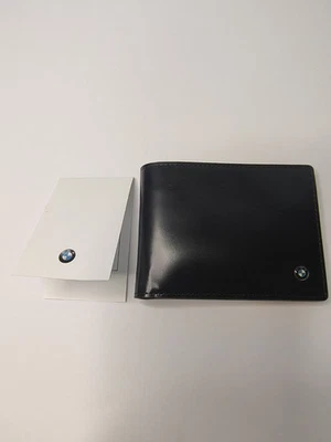 BMW NEW LEATHER BLACK WALLET - Photo 1/4
