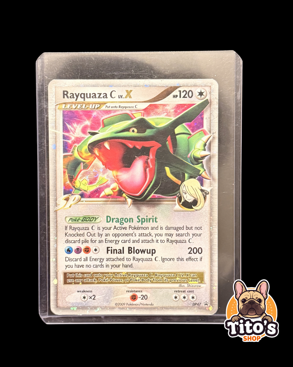 Rayquaza C LV.X DP47 Diamond & Pearl Promo Holo Level Up 120 HP
