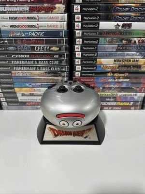 HORI Dragon Quest Metal Slime Controller for PlayStation 2 PS2 Tested Japan