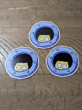 SpongeBob Round Stickers X3