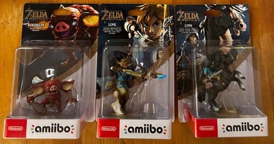 Nintendo - 3 x amiibo - Figur - Zelda - BotW - Reiter - Bogenschütze - Bokoblin