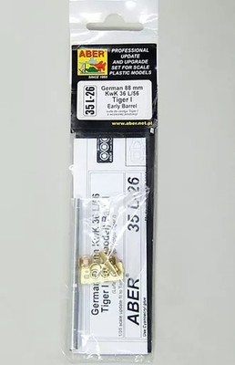 Plastic model 1/35 German 8.8cm KwK36L/56 Barrel for Tiger I Early Production