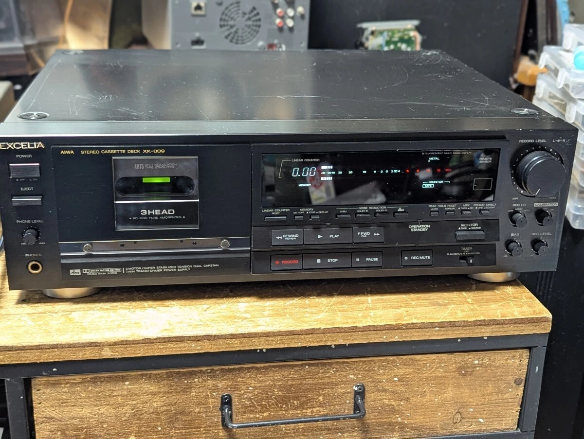 AIWA EXCELIA カセットデッキ XK-009 【公式通販】