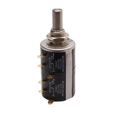 Vishay 534-0942 Dual Gang Potentiometer, 10-Turn, 30kΩ ±5% & 2.5kΩ +6% -0%