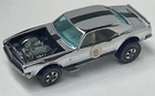 Vintage Chrome 1970 Mattel Hot Wheels Redlines Heavy Chevy Hong Kong