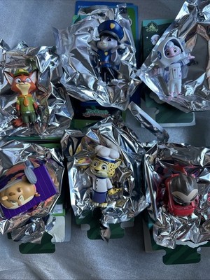 WDW Disney ZOOTOPIA Blind Box 6 Figure COMPLETE SET NICK WILDE