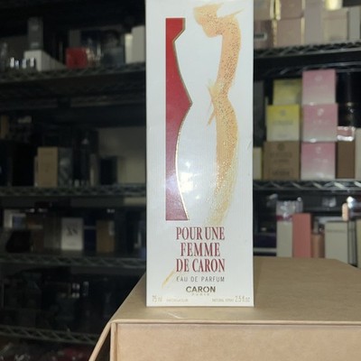 Pour Une Femme de Caron 2.5 oz / 75 ml Women's Eau de Parfum NEW IN BOX- SEALED