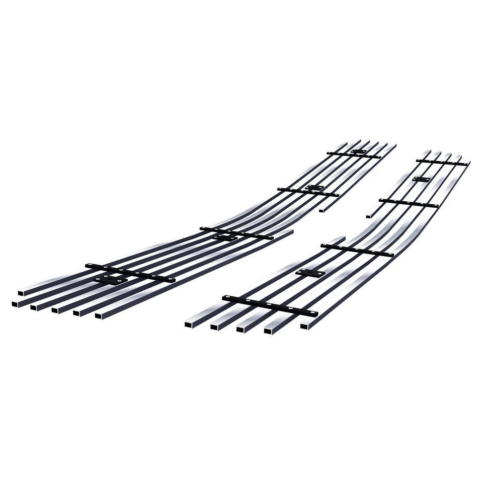 Inserto de rejilla de billet de acero inoxidable para Chevy Silverado 1500/03-04 2500 2003-2005 Foto 2 de 4