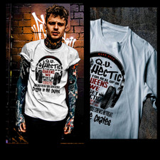 Camiseta Hip Hop NY DJ 1990s Queensbridge Mobb Deep Rap Auriculares Batalla Rap Dios