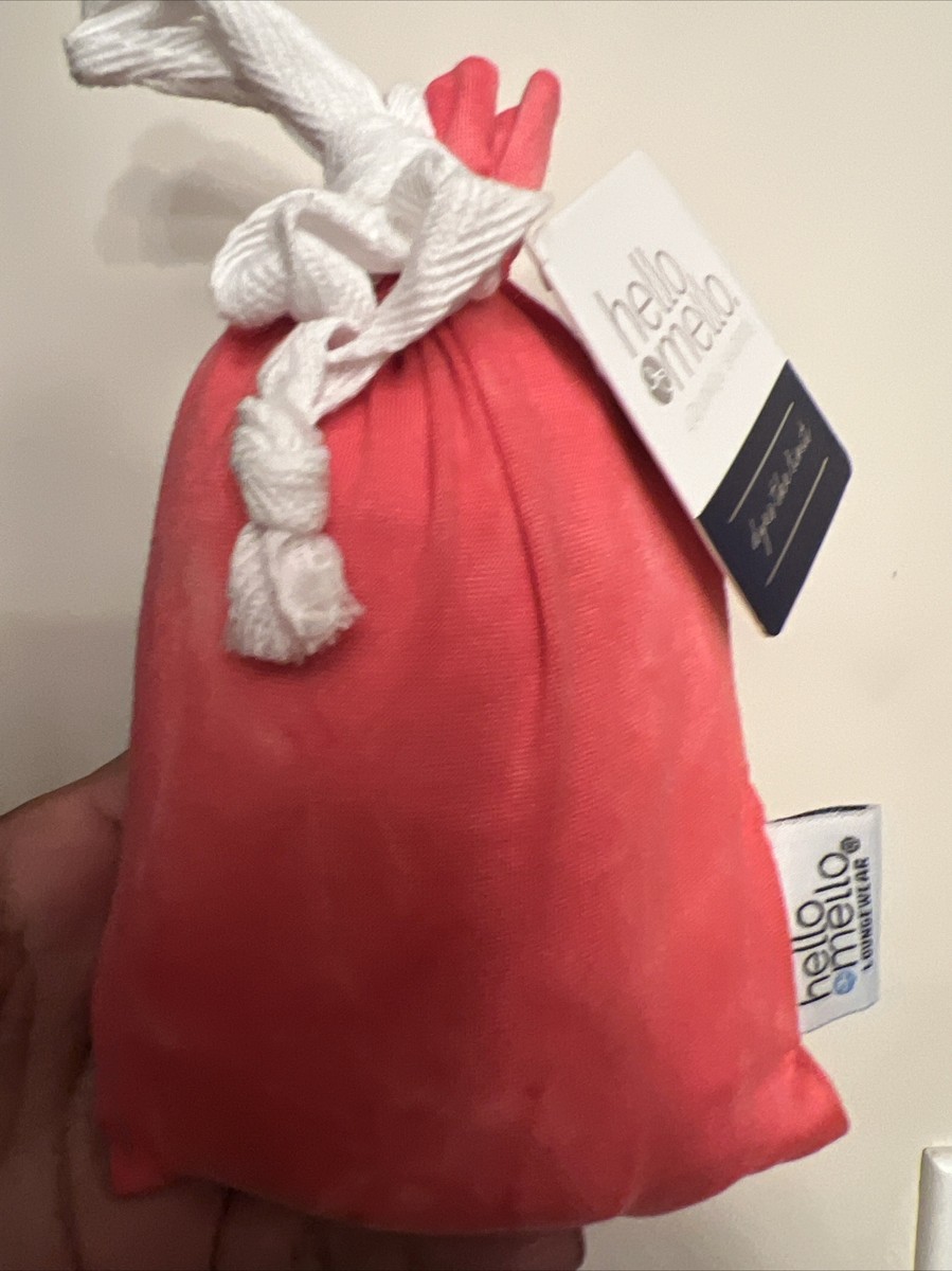 HELLO MELLO WOMEN SHORTS SUPER SOFT PJ PAJAMA PINK M/L 8-12 NEW