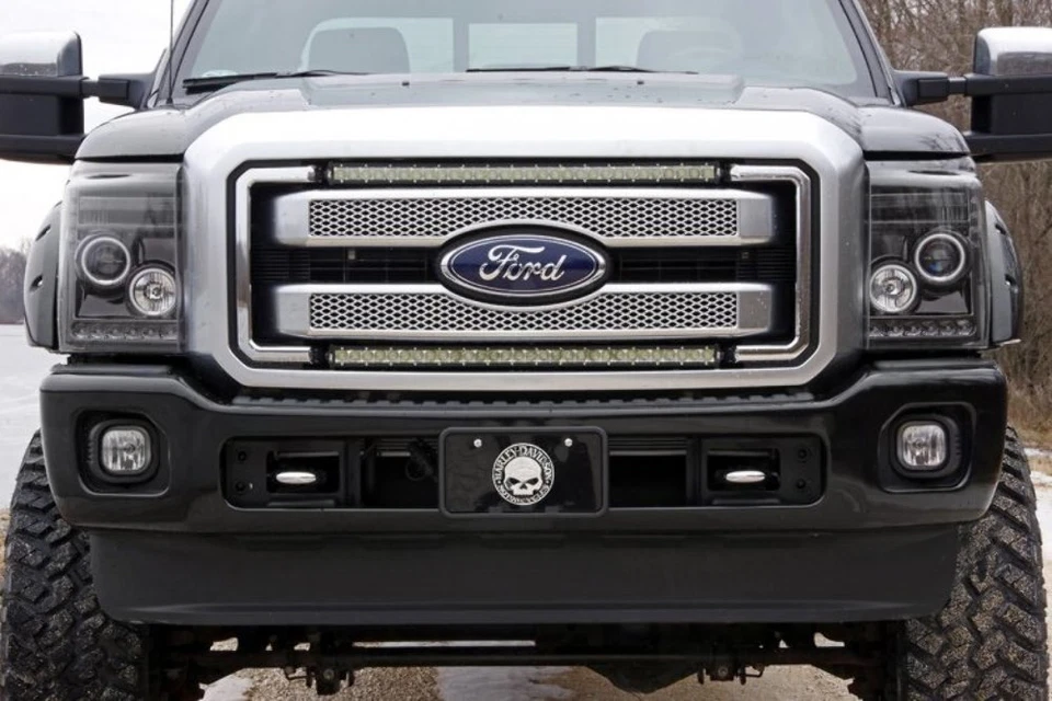 Rough Country para Ford Super Duty 30 pulgadas serie negra Cree kit de rejilla LED (par) Foto 3 de 4