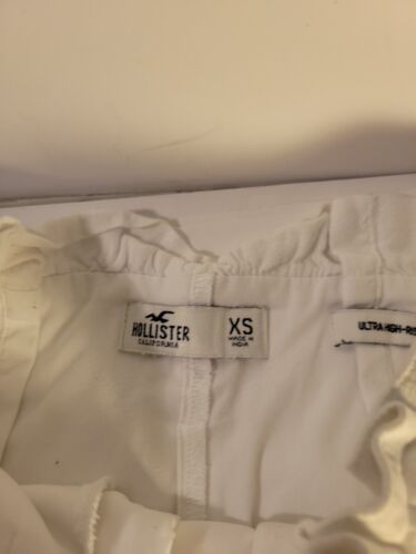 Jupe blanche ultra haute Hollister XS - Photo 1 sur 8
