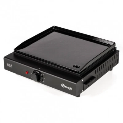 Somagic Oliana Elektrische Plancha Grillplatte Gusseisen 41×35cm NEU & OVP