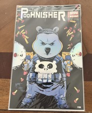 DO YOU POOH: THE POOHNISHER FAN EXPO CHICAGO HALO FOIL TRADE 50 HOMAGE COVER comic cover