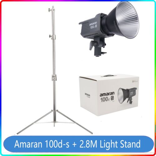 Amaran 100d S 100W 5600K Tageslicht LED-Video-Dauerlicht + 2,8m Lichtstativ - Bild 1 von 12