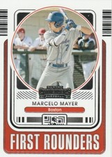 2021 CONTENDERS MARCELO MAYER SS RED SOX PROSPECT #FR-MM FIRST ROUNDERS SP HOT!