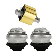 3X For Mercedes W220 CL CLK S SLK Class Engine Motor Mount & Transmission Mount