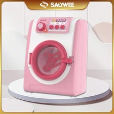 Pretend Play House Washing Machine with Hanger Kitchen Toy Role Play for Kids