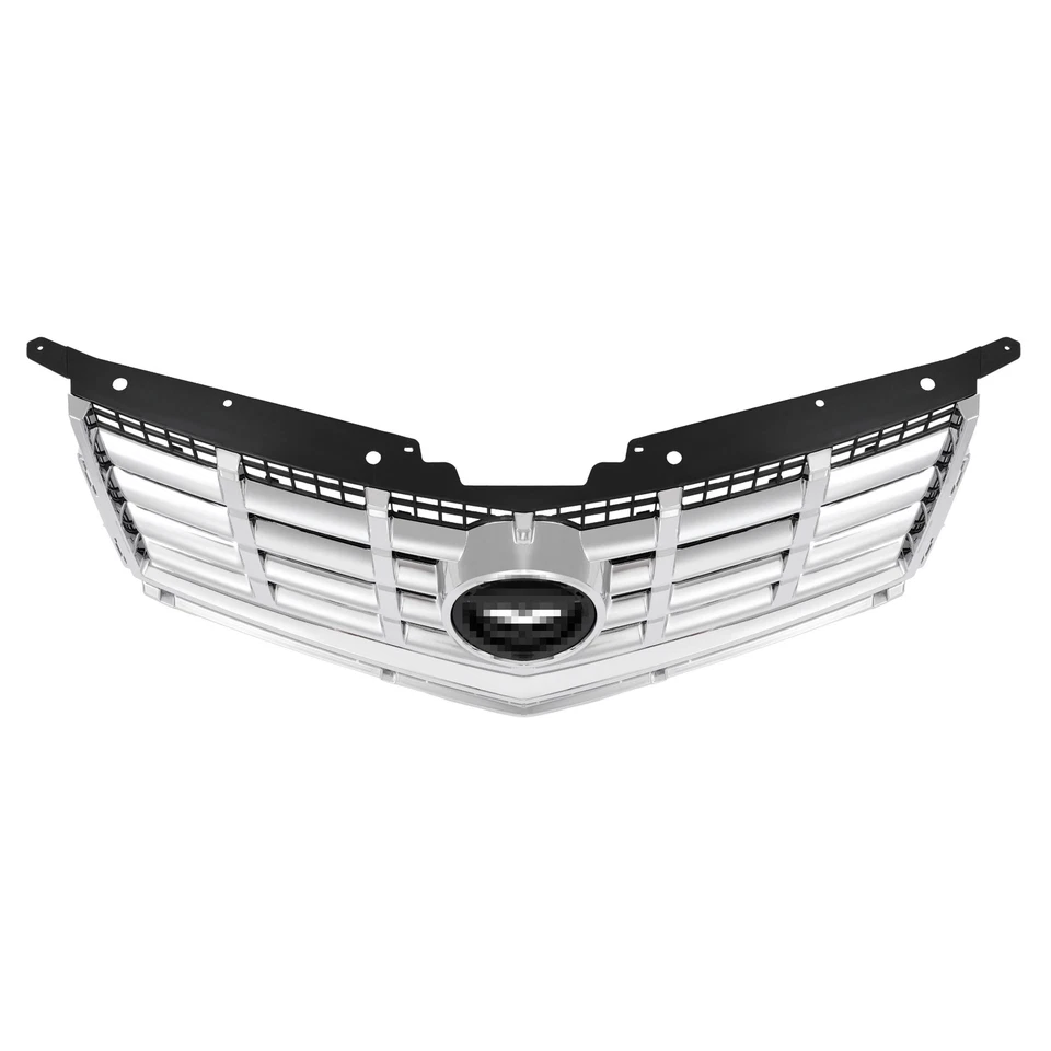 Parachoques delantero para Cadillac SRX 2013-2016 parrilla superior cromo negro malla Foto 2 de 4