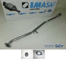 IMASAF Auspuff Mitteltopf + Anbauteile für Subaru JUSTY I 1000 + 4WD/1200 + 4WD