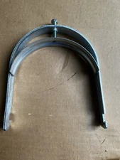 BOX OF 10 ERICO CADDY SCH72B 1 PIECE 4" EMT OR 4" RIGID TO Strut Clamp - Silver