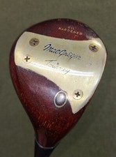MacGregor Tourney Tommy Armour Oil Hardened 1 Persimmon Wood Golf Club Driver