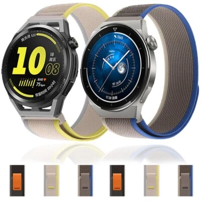 For Huawei Watch GT 2/GT3/PRO / GT 2e Strap Woven Nylon Loop Band 42/46mm