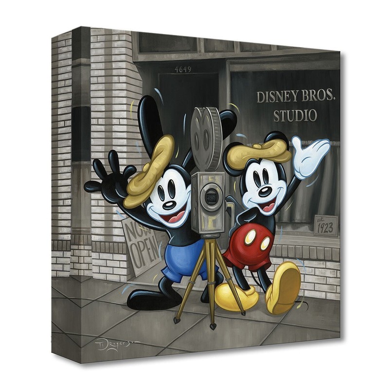 Mickey Mouse Film Disney Fine Art Tim Rogerson Ltd Ed TOC Bros in Business