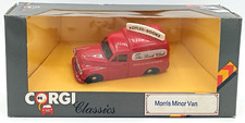 Corgi Classic Red Morris Minor Van 1/43 Diecast Model C957/6 In Box Foyles Books