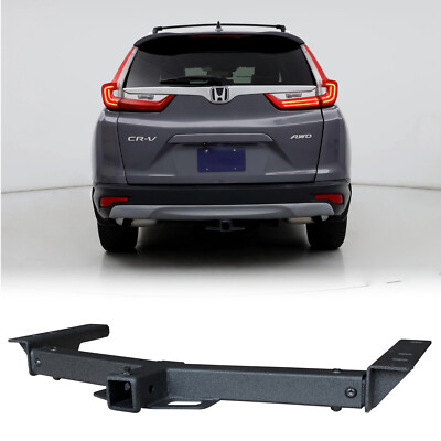 Trailer Hitch Receiver Rear Bumper Tow Black for 2017-2025