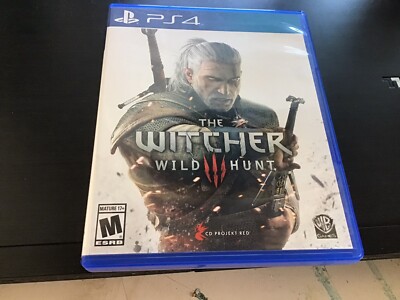THE WITCHER WILD III HUNT FOR PS4 ***FREE SHIPPING*** Compete. Sound Track CD