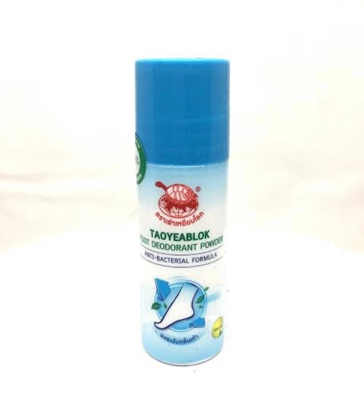 Desodorante para pies en polvo fórmula antibacteriana natural pie largo tiempo Taoyeablok Foto 2 de 4