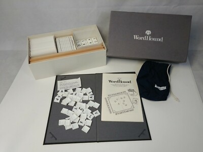 Wordhound Ridge Wordhound Board Game 1988 Very Rare Word Hound Complete | eBay