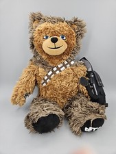 Star Wars Chewbacca Build A Bear BAB Plush Chewbacca 18  Plush with Bowcaster
