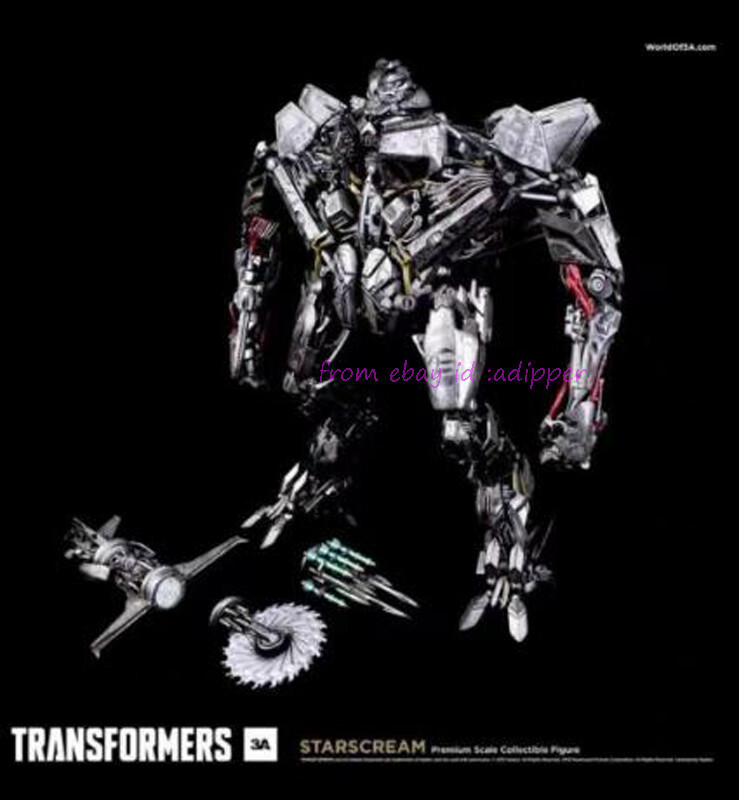 Perfect Threezero 3a Starscream Premium Scale Deluxe Edition Action ...