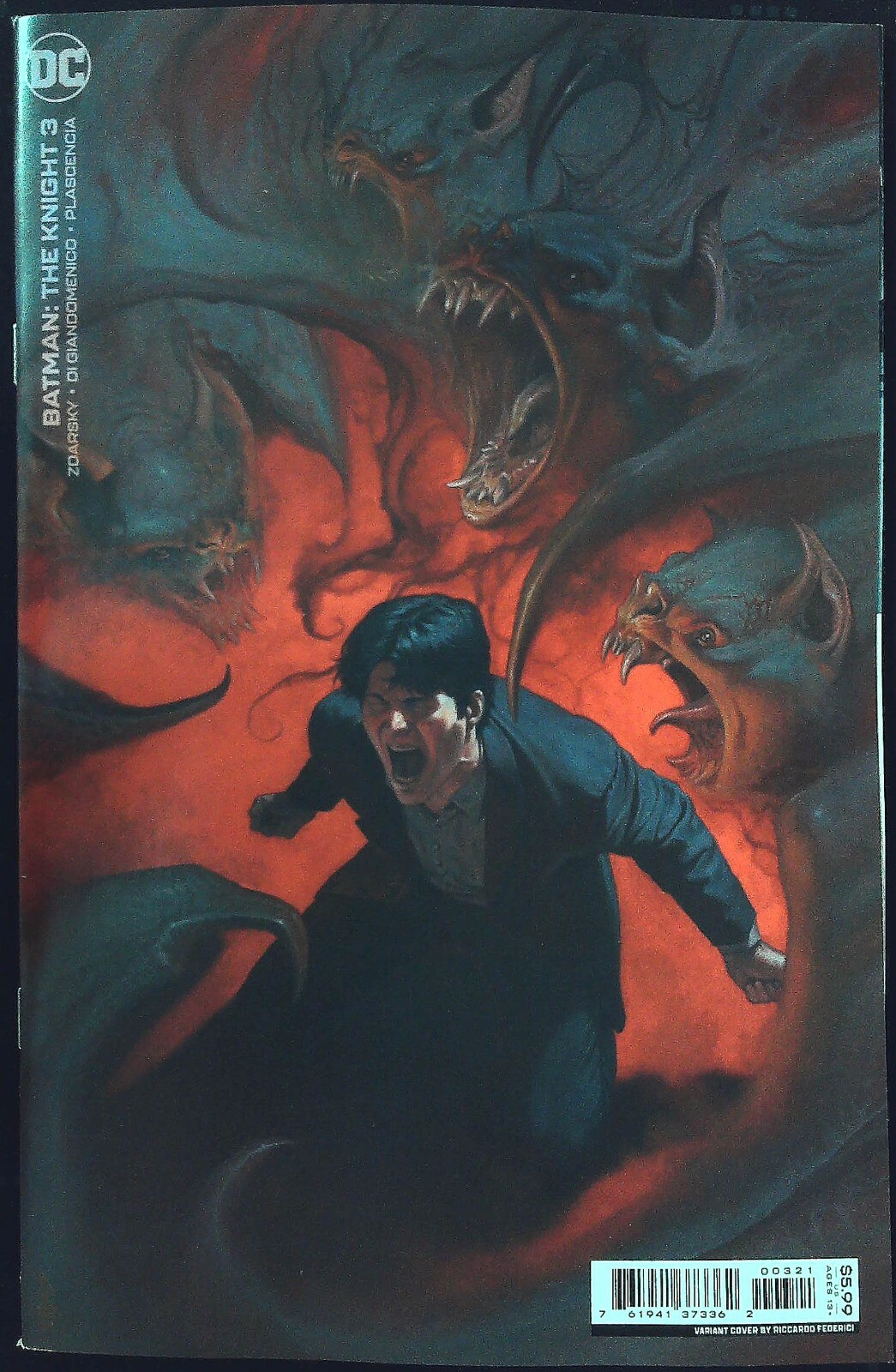 BATMAN: THE KNIGHT (2022) #3 (Of 10) - Federici Variant - New Bagged