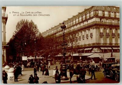 39474586 - Paris Gasthaus le Cafe de la Paix et le Boulevard des Capicines