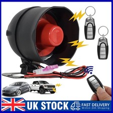 Car Vehicle Security System Burglar Alarm Protection Anti-theft System +2 Remote