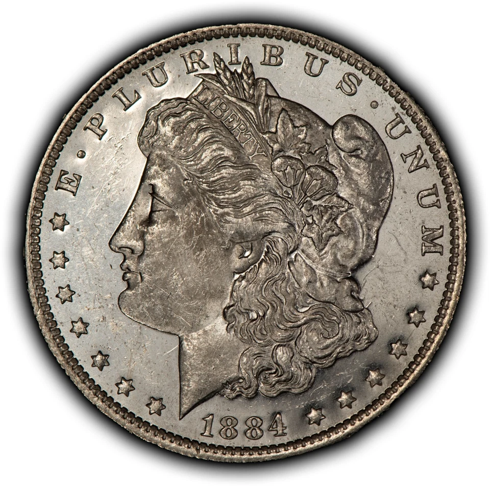 1884-O $1 Morgan Silver Dollar - DMPL Deep Mirror Proof-Like - BU - VIDEO- D7386 - Image 2 of 4