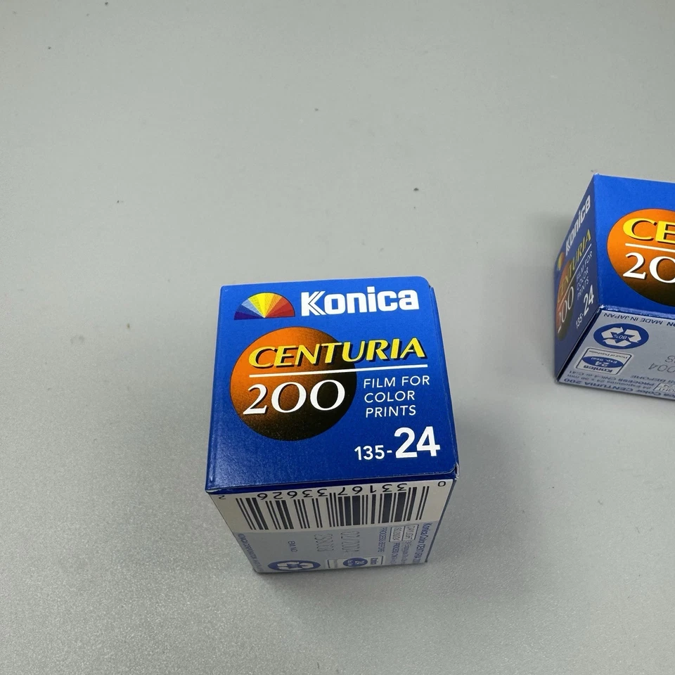 2 rollos de película Konica Centuria 200 ASA color 35 mm, 24 exposiciones - CADUCADO Foto 4 de 4