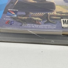 Ground Zero Texas Sega CD CIB W Both Discs Manual Cracked Case As Is