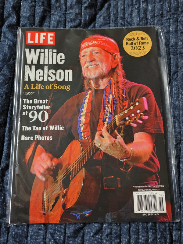 Willie Nelson Life Magazine November 2023